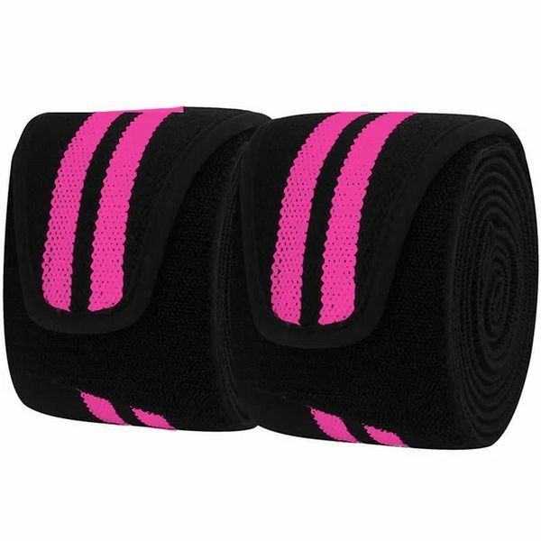 Бинти на коліна RDX K2 GYM Knee Wrap PINK PRO WAH-K2P фото