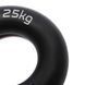 Еспандер кистьовий силіконовий PowerPlay PP-4324 Hand Grip Ring Hard 25 кг. Чорний PP_4324_25kg фото 3