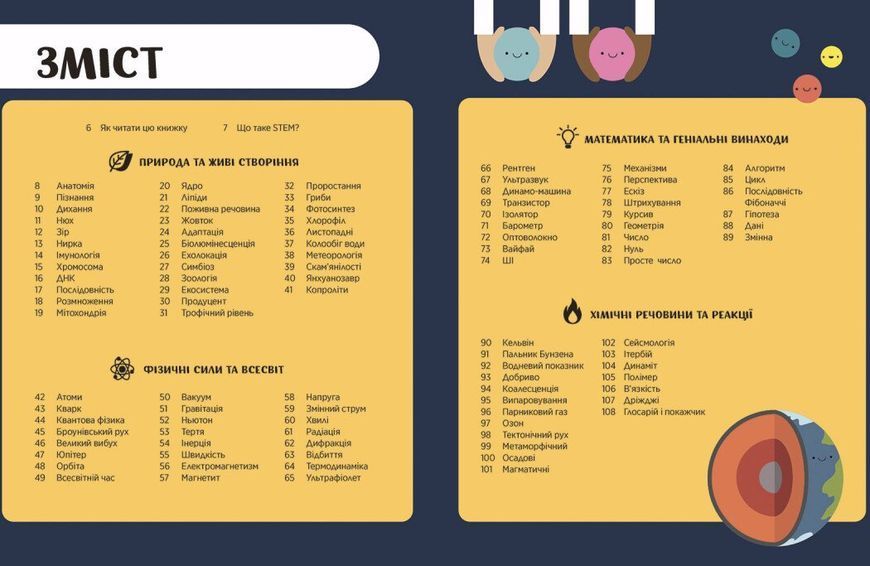 Енциклопедія STEM для дітей: 100 понять майбутнього генія 10311029086 фото
