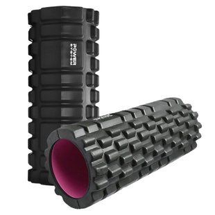 Масажний ролик (роллер) Power System PS-4050 Fitness Foam Roller Black/Pink (33x15см.) 4050PI-0 фото