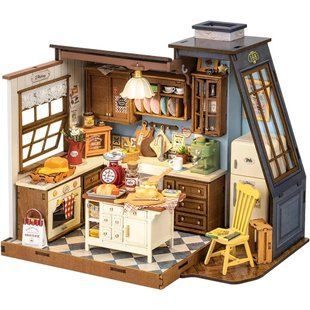Конструктор 3D міні-будинок Robotime Rolife Baking Kitchen DG172 DG172 фото