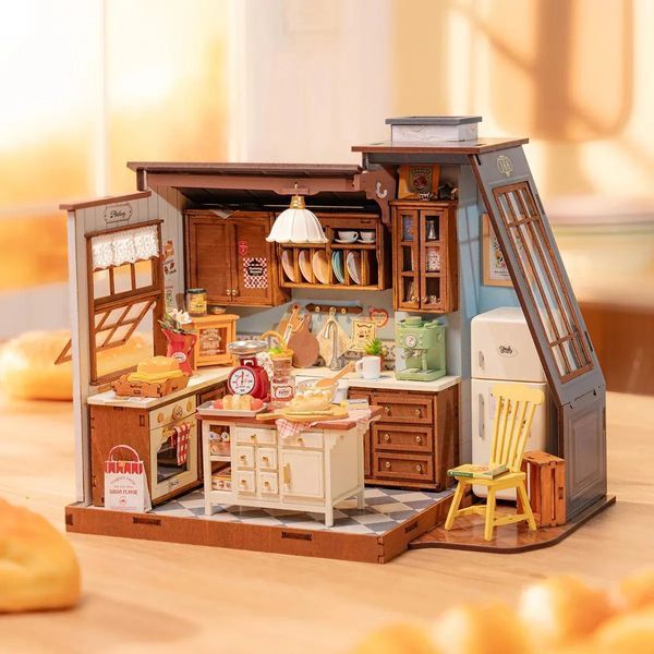 Конструктор 3D міні-будинок Robotime Rolife Baking Kitchen DG172 DG172 фото