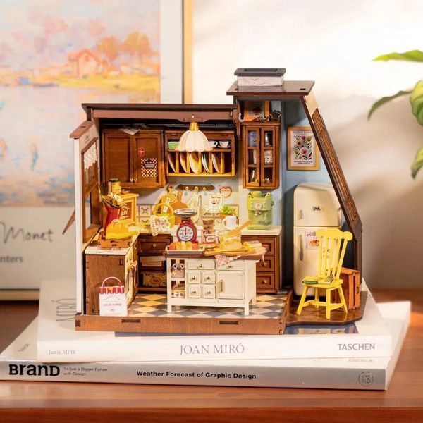 Конструктор 3D міні-будинок Robotime Rolife Baking Kitchen DG172 DG172 фото