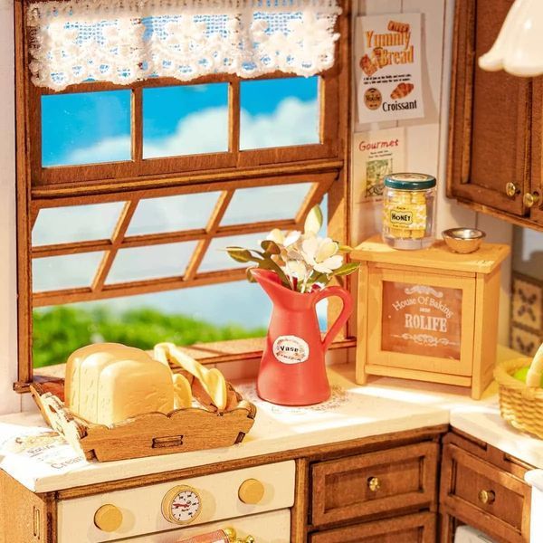 Конструктор 3D міні-будинок Robotime Rolife Baking Kitchen DG172 DG172 фото
