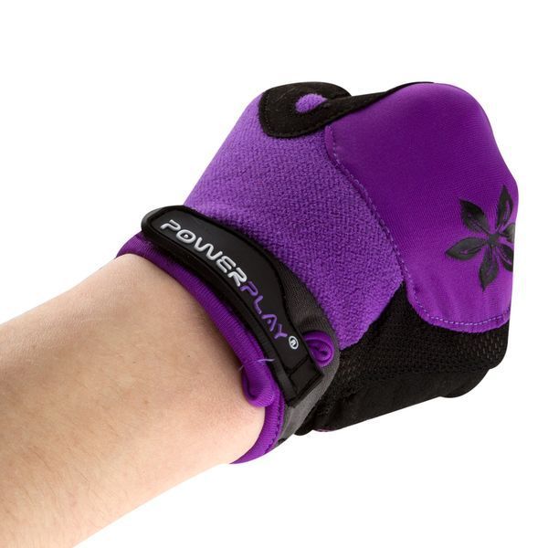 Велорукавички жіночі PowerPlay 5284 Фіолетові XS 5284_XS_Purple фото