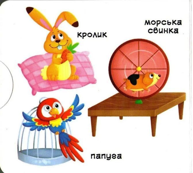 Свійські тварини. Рухомі елементи. Дізнайся, грай, крути, штовхай 1031161562 фото