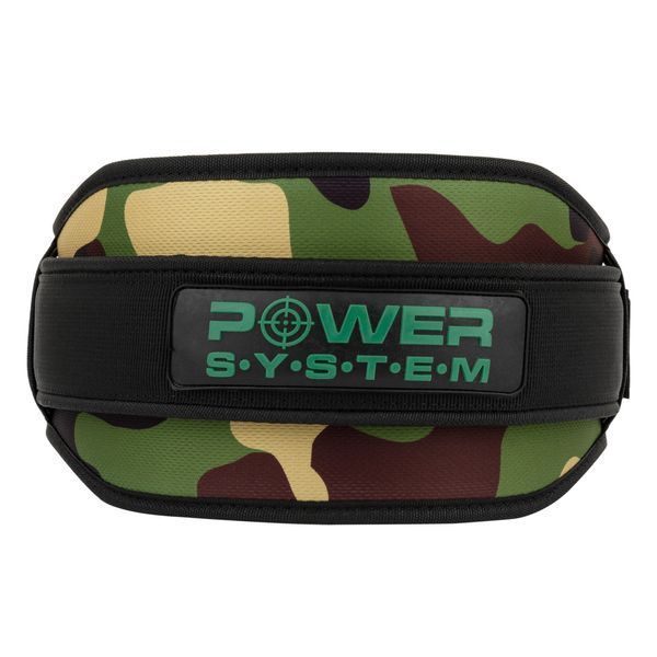 Пояс для важкої атлетики Power System PS-3220 Predator неопреновий Камуфляж L PS_3220_L_Camo фото