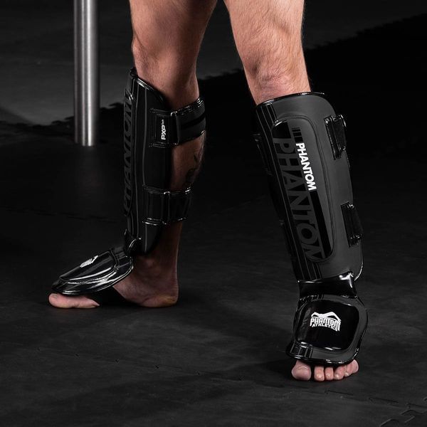 Захист гомілки та стопи Phantom APEX Hybrid Black S/M PHSG2030-SM фото