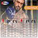 Боксерські рукавиці Fairtex BGV9 Mexican Blue/Yellow 18 унцій (бинти в комплекті) BGV9_Mexican_18oz_Blue/Y фото 9