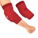 Налокітники спортивні RDX Hosiery Elbow Foam Red/White XL HYP-ERW-XL фото 1