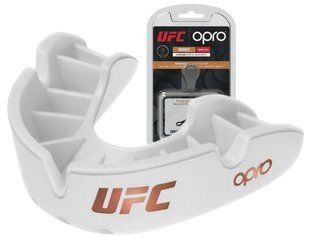 Капа OPRO Bronze UFC доросла (вік 11+) White (ufc.102512003) UFC_Bronze_W фото