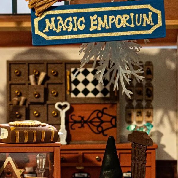 Конструктор 3D міні-будинок Robotime Rolife Kiki&rsquo;s Magic Emporium DG155 DG155 фото