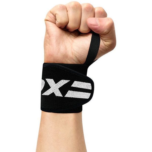 Бинти для зап'ясть (кистьові бинти) RDX W2 Gym Wrist Wraps Black Pro WAH-W2B фото