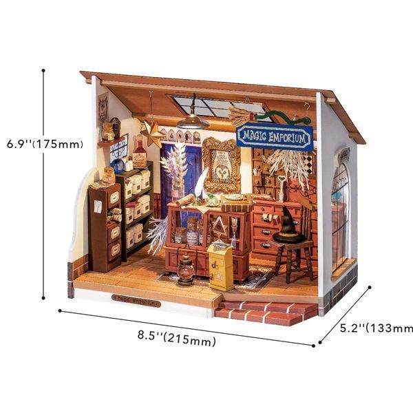 Конструктор 3D міні-будинок Robotime Rolife Kiki&rsquo;s Magic Emporium DG155 DG155 фото