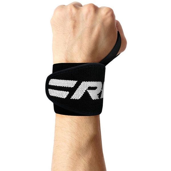 Бинти для зап'ясть (кистьові бинти) RDX W2 Gym Wrist Wraps Black Pro WAH-W2B фото