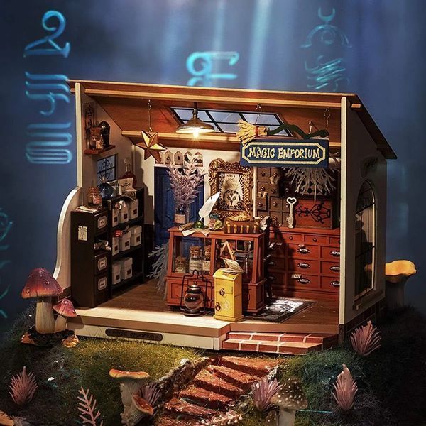Конструктор 3D міні-будинок Robotime Rolife Kiki&rsquo;s Magic Emporium DG155 DG155 фото