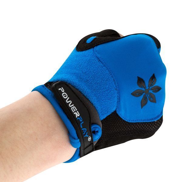 Велорукавички жіночі PowerPlay 5284 D Блакитні XS 5284D_XS_Blue фото