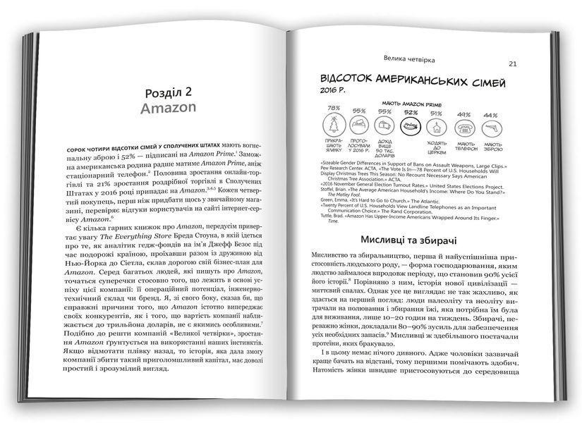 Велика четвірка. Прихована ДНК Amazon, Apple, Facebook і Google (м'яка обкладинка) 10311009296 фото