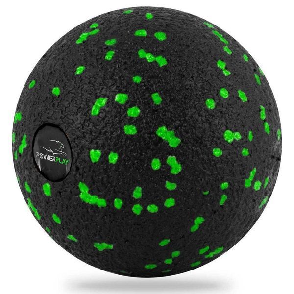 Масажний м'яч PowerPlay PP-4351 Epp Massage Ball (d10) Чорно/Зелений PP-4351_Green_d10 фото