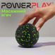 Масажний м'яч PowerPlay PP-4351 Epp Massage Ball (d10) Чорно/Зелений PP-4351_Green_d10 фото 6