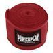 Бинти для боксу PowerPlay 3047 Червоні Lycra (спандекс) (4м) PP_3047_4m_Red фото 3