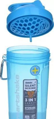 Шейкер спортивний SmartShake Original2GO 600ml Neon Blue 10560102 фото