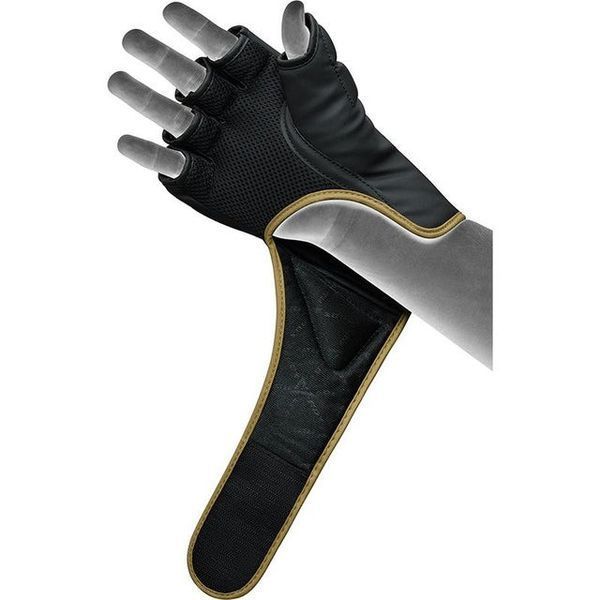Рукавиці для ММА RDX F6 KARA Matte Golden XL GGR-F6MGL-XL фото