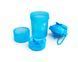 Шейкер спортивний SmartShake Original2GO 600ml Neon Blue 10560102 фото 2