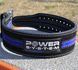 Пояс для пауерліфтингу Power System PS-3800 PowerLifting шкіряний Black/Blue Line M PS-3800_M_Black_Blue фото 9