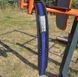 Пояс для пауерліфтингу Power System PS-3800 PowerLifting шкіряний Black/Blue Line M PS-3800_M_Black_Blue фото 8