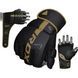 Рукавиці для ММА RDX F6 KARA Matte Golden XL GGR-F6MGL-XL фото 7