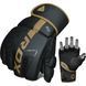 Рукавиці для ММА RDX F6 KARA Matte Golden XL GGR-F6MGL-XL фото 6