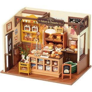 Конструктор 3D міні-будинок Robotime Rolife Becka&lsquo;s Baking House DG161 DG161 фото