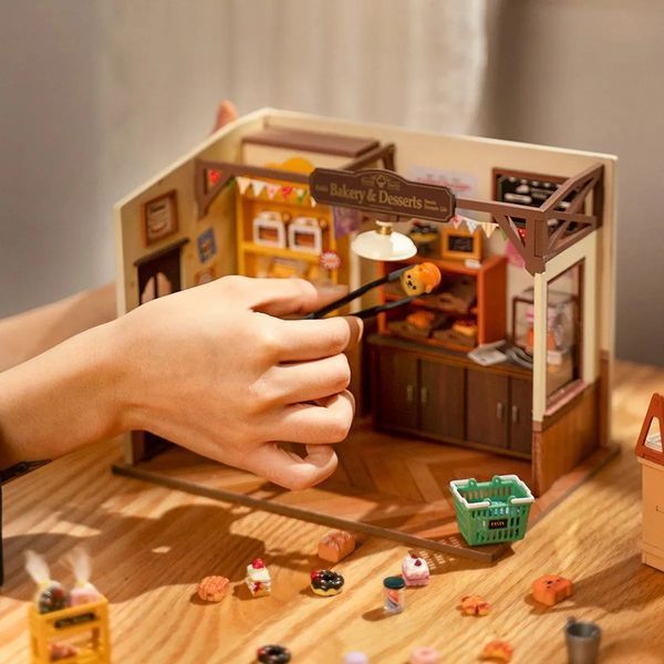 Конструктор 3D міні-будинок Robotime Rolife Becka&lsquo;s Baking House DG161 DG161 фото