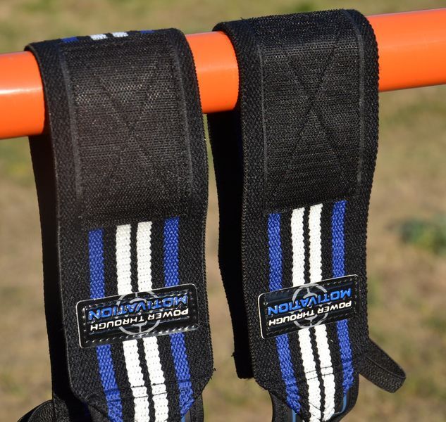 Бинти для зап'ясть (кистьові бинти) Power System PS-3500 Wrist Wraps Blue/Black (пара) PS-3500_Blue-Black фото