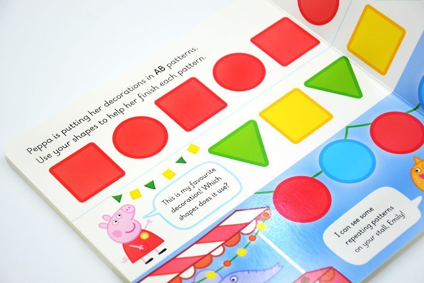 Learn with Peppa: Peppa's Patterns and Shapes 10311028938 фото