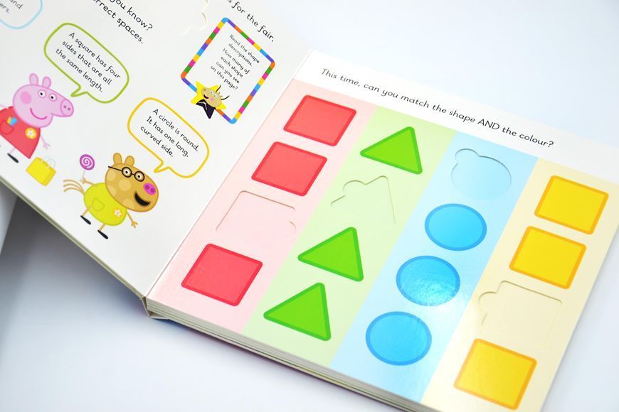 Learn with Peppa: Peppa's Patterns and Shapes 10311028938 фото