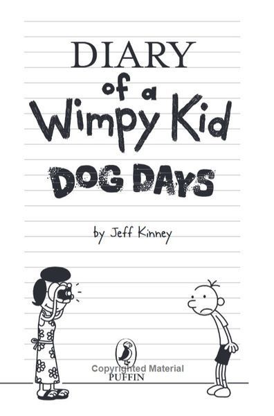 Diary of a Wimpy Kid: Dog days. Book 4 10311028839 фото