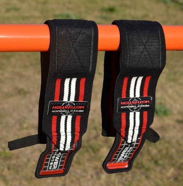 Бинти для зап'ясть (кистьові бинти) Power System PS-3500 Wrist Wraps Red/Black (пара) PS-3500_Red-Black фото