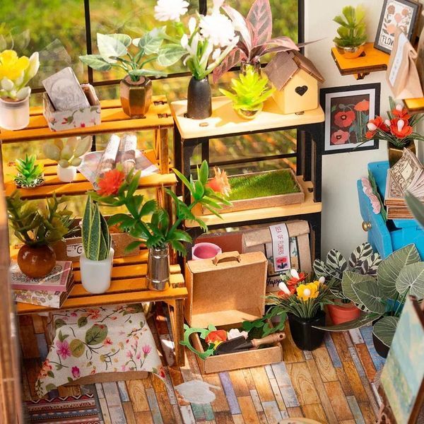 Конструктор 3D міні-будинок Robotime Rolife Cathy&rsquo;s Flower House DG104 DG104 фото