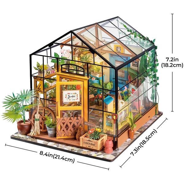 Конструктор 3D міні-будинок Robotime Rolife Cathy&rsquo;s Flower House DG104 DG104 фото