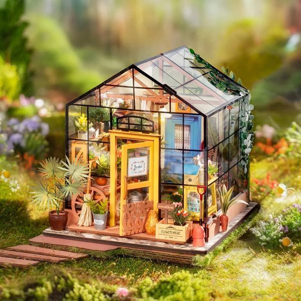 Конструктор 3D міні-будинок Robotime Rolife Cathy&rsquo;s Flower House DG104 DG104 фото