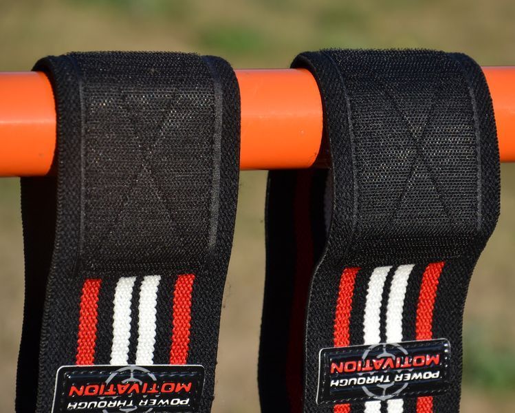 Бинти для зап'ясть (кистьові бинти) Power System PS-3500 Wrist Wraps Red/Black (пара) PS-3500_Red-Black фото