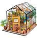 Конструктор 3D міні-будинок Robotime Rolife Cathy&rsquo;s Flower House DG104 DG104 фото 1