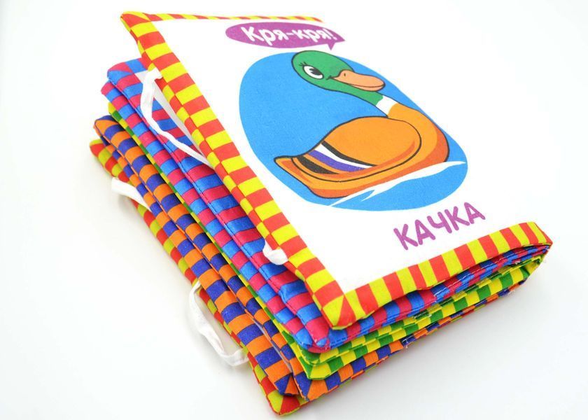 М'яка книжка Хто як говорить? 10311033181 фото