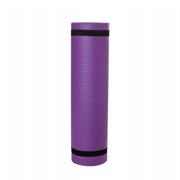 Килимок для йоги та фітнесу Power System PS-4017 NBR Fitness Yoga Mat Plus Purple (180х61х1) PS-4017_Purple фото