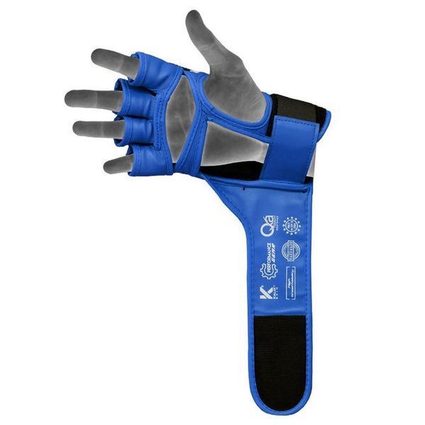 Рукавиці для ММА RDX AURA PLUS T-17 Blue/Black L GGR-T17UB-L+ фото