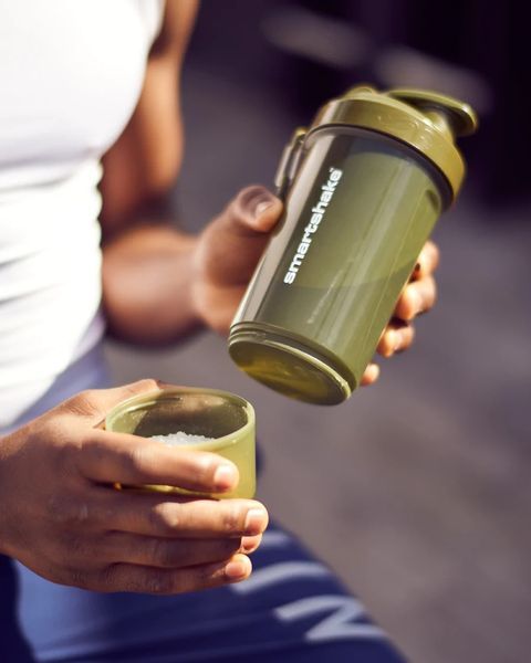Шейкер спортивний SmartShake Original2GO One 800ml Army Green 10581002 фото