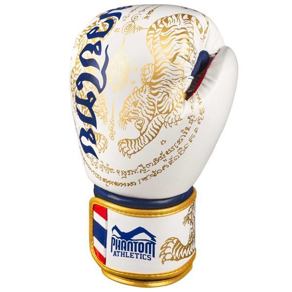 Боксерські рукавиці Phantom Muay Thai Gold Limited Edition 12 унцій (бинти в подарунок) PHBG2590-12 фото