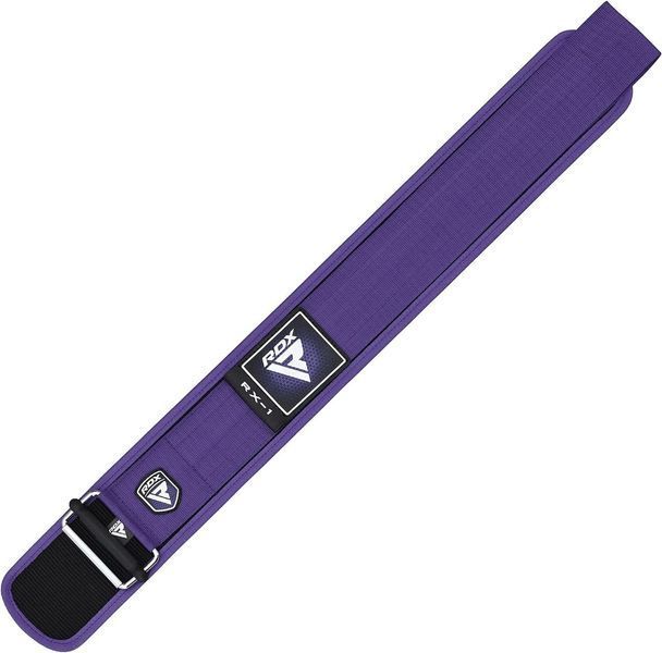 Пояс для важкої атлетики RDX RX1 Weight Lifting Belt Purple XS WBS-RX1PR-XS фото